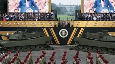 Fox News Hosts Gushed Over the Parade, With No Protests in Sight