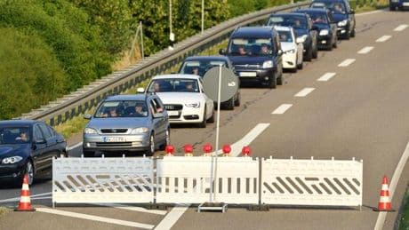 Brückenarbeiten: A6 ab Samstagabend gesperrt - was Autofahrer wissen müssen