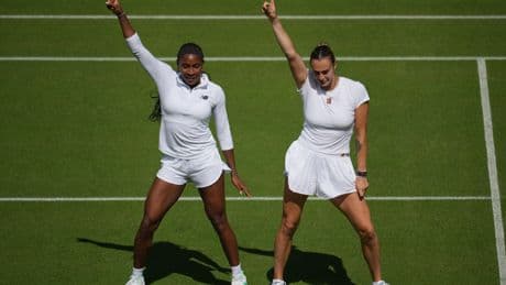 Coco Gauff and Aryna Sabalenka dance at Centre Court and post about it on TikTok and Instagram