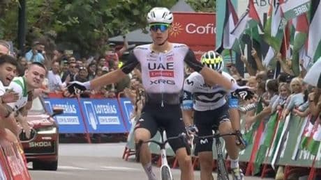 Juan Ayuso logra una segunda victoria en la Vuelta