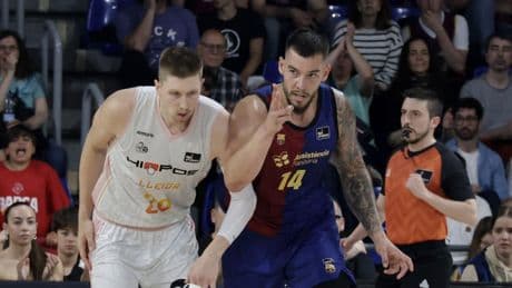 Así queda la clasificación de la Liga Endesa tras la victoria del Barça ante el Lleida