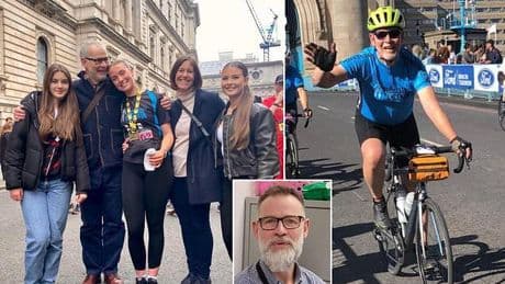Father-of-three, 59, dismissed backache - unaware it was sign of stage four prostate cancer