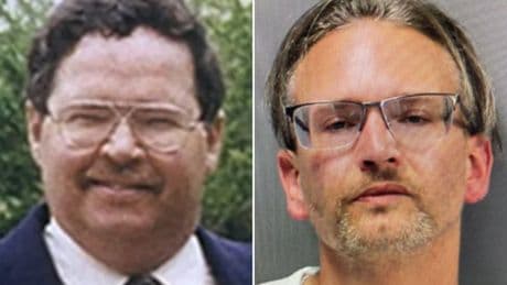 Son, long thought to have nothing to do with his father’s 2003 death, arrested on second-degree murder charges