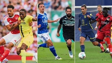 La pretemporada del fútbol español: el Villarreal sorprende al Arsenal, el Betis cae ante el Como, y el Atleti empata con el Rayo