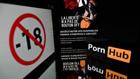 Cinq sites pornographiques qui avaient reçu une mise en demeure de l’Arcom ont pris des mesures de vérification d’âge