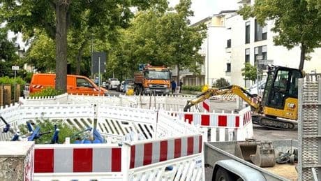 Baustellen-Frust in Weißensee: Versorger kontern Anwohnerschelte