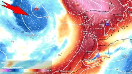 Llega a España un brusco cambio de tiempo: caída de 5 ºC y tormentas intensas en las próximas horas según Aemet