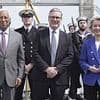 Ursula found it hard to disguise her disbelief and glee at Deer Keer's cave-in: QUENTIN LETTS watches the Brussels big-shots swaggering around London
