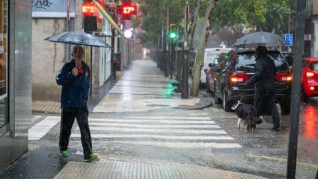 La AEMET emite alertas amarillas en Cataluña y Comunidad Valenciana por lluvias y altas temperaturas