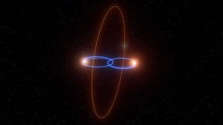 Une « planète polaire » à orbite perpendiculaire découverte dans un système à deux étoiles