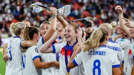 Fußball-EM der Frauen: So viele Zuschauer verfolgten das Finale