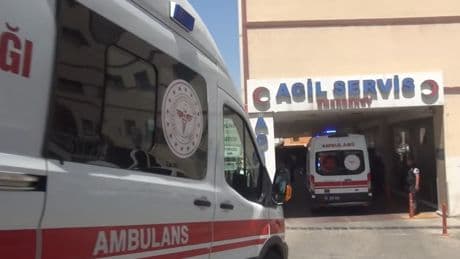 Gümüşhane'de elektrik akımına kapılan işçi yaralandı