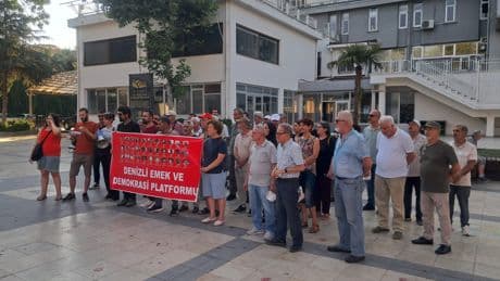 Denizli’de Suruç anması: Adaletsizlik zincirini kırmak için mücadelemiz sürecek