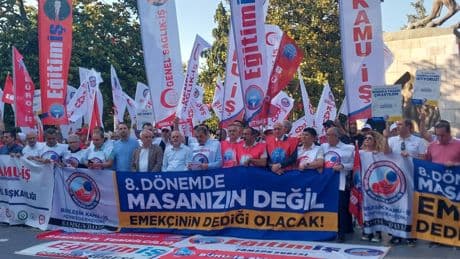 Birleşik Kamu-İş Samsun’da taleplerini haykırdı: “Güvenceli çalışma ve adil bir ücret istiyoruz”