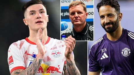 Man United 'close in on Benjamin Sesko signing' as in-demand RB Leipzig star 'makes final decision on preferred destination' amid transfer tug-of-war with Newcastle
