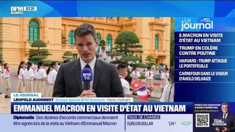 Emmanuel Macron en visite d'Etat au Vietnam