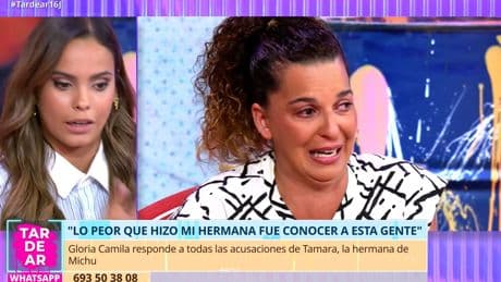 Guerra abierta entre Gloria Camila y la hermana de Michu