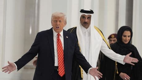 Trump urges Qatar to help negotiations with Iran