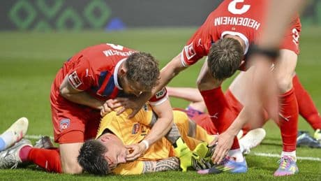 ¡Tremendo susto en la Bundesliga!