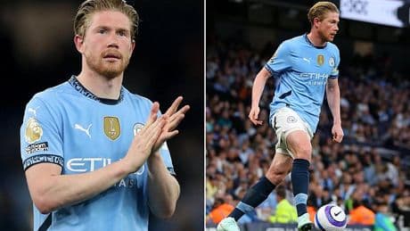 Kevin De Bruyne's representatives 'hold talks with Italian giants' as Serie A club aims to fend off Premier League and MLS rivals for outgoing Man City star