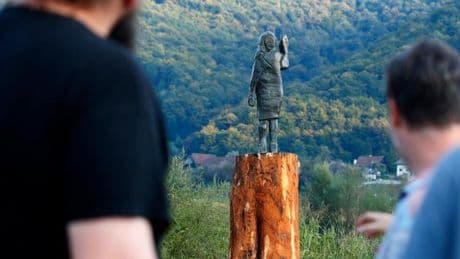 Bronze-Statue von Melania Trump gestohlen