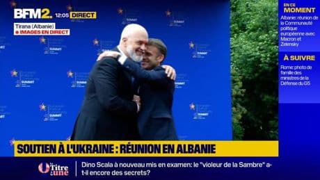 "Le roi soleil": le Premier ministre albanais accueille Emmanuel Macron à Tirana