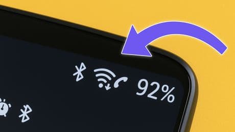 Kaum jemand weiß es: Was die kleinen Pfeile auf dem Handy wirklich bedeuten