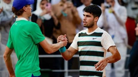 Carlos Alcaraz's honest admission about relationship with Jannik Sinner – 'Not close friends'