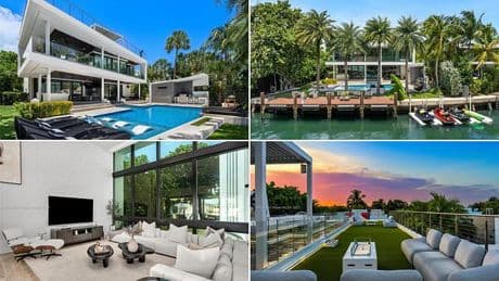 Former NBA star puts stunning $15.8million Miami Beach mansion up for sale