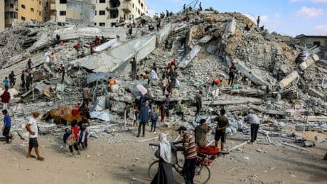 Gaza : l’armée israélienne bombarde une nouvelle tour et étend ses opérations militaires