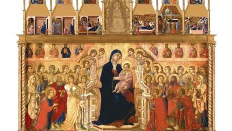 I discovered a fascinating link between Scotland and the glorious art of Siena