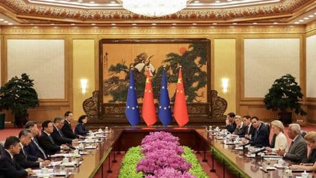 EU-China-Gipfel: EU warnt China vor verschärftem Handelskonflikt