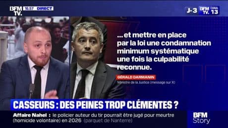 Dégradations à Paris lors du match PSG-Inter: "J'ai vu une kermesse du laxisme judiciaire", estime Matthieu Valet (RN)