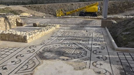 Se abre la Villa Romana de la Estación en Antequera, con el mayor mosaico de la Península Ibérica