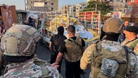 Palestinian factions begin handing over weapons at Beirut refugee camp