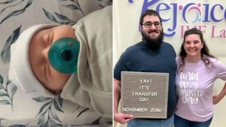 È nato Thaddeus, il “bambino più vecchio del mondo”: generato da un embrione congelato per 31 anni