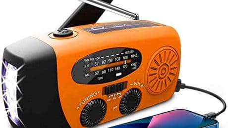 Descubre las radios solares a pilas ¡con linterna y manivela para situaciones de emergencia!