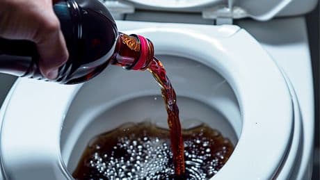 Blitzblanke Toilette: Beliebter Softdrink wirkt wie Reiniger