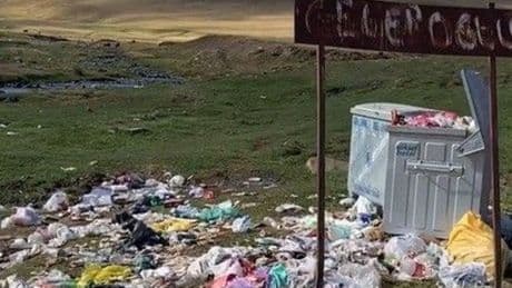 Doğu Karadeniz'in yaylaları çöplüğe döndü