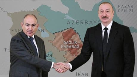 Tarihte bir ilk: Paşinyan Azerbaycan'dan geçti