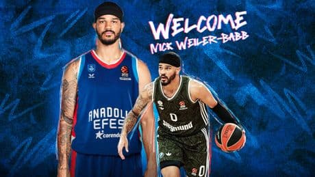 Anadolu Efes, Weiler-Babb'ı duyurdu