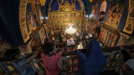 Israel says deadly Gaza church strike was mistake after Trump call