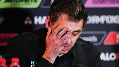 Defeated Ronnie O’Sullivan reveals he’s leaving UK for a ‘new life’
