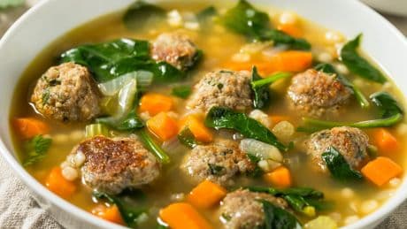 Italian Wedding Soup Has Gone Viral, And It's The Ultimate Comfort Food