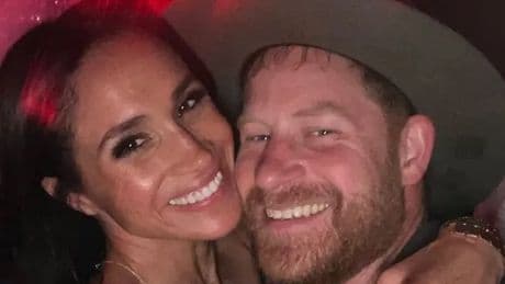 Meghan Markle celebrates Prince Harry's return to US with message to her 'beau'