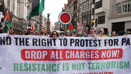 How a Pro-Palestinian Group Fell Foul of a Long Unused U.K. Terrorism Law
