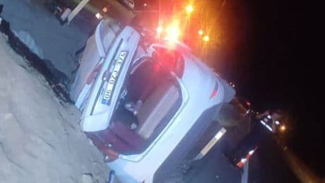 Kontrolden çıkan otomobil takla attı: 5 kişi yaralandı