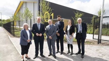 Two new business units at former contaminated Shawfield site now complete