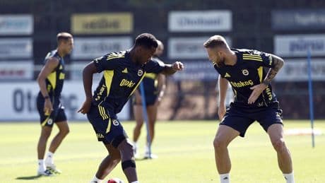 Fenerbahçe Feyenoord maçının hazırlıklarına devam etti