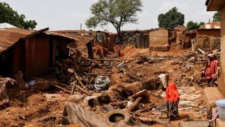 Au Nigeria, plus de 700 personnes toujours portées disparues après de fortes inondations